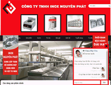 Tablet Screenshot of inoxnguyenphat.com